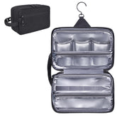 HILOMON toiletry bag hanging-hook enables space-saving travel organization