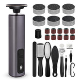 HILUDEER electric foot callus remover 9 speeds for smoother at-home pedicures