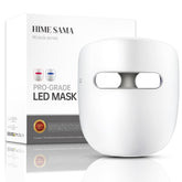 HIME SAMA LED face mask front view for at-home skincare sessions.