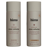 Hims Max Volume shampoo bottle highlights volumizing formula for fuller hair