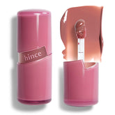 HINCE Raw Glow Lip Tint applies stain glazed color for a long-wearing dewy finish.