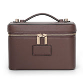 HiTotes makeup bag in waterproof PU leather protects cosmetics on the go