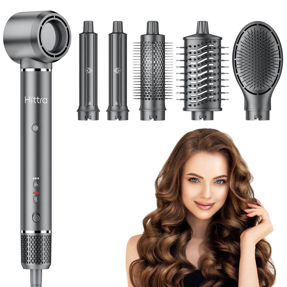 Hittra 6-in-1 ionic hot air styler auto curlers for effortless curls.