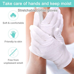 HJDHS cotton fabric close-up shows breathable, hypoallergenic fibers ideal for sensitive skin.