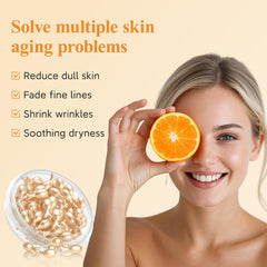HKH Vitamin C Super Serum capsules-packaging shows travel-friendly design