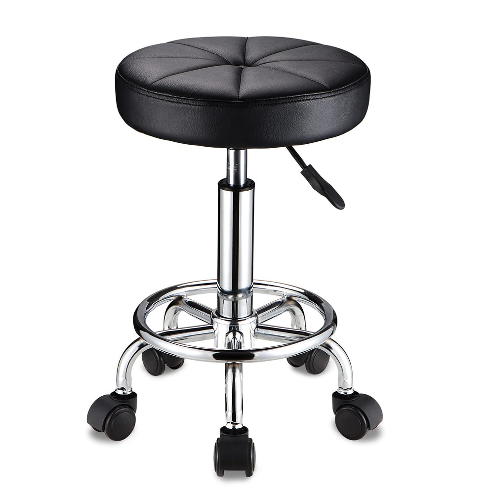 HMTOT Round Stool seat cushion provides plush comfort for spa sessions.