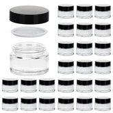 Hoa Kinh 1oz glass jar with lid close-up for travel-friendly, leak-proof storage.