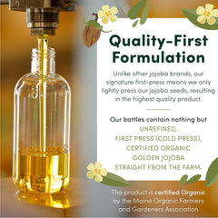 HobaCare jojoba oil bottle ready for skin moisturizer and body care routines.