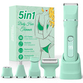 HOHOLE bikini trimmer front view shows compact, travel-ready design