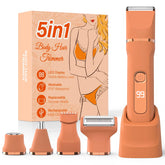 HOHOLE bikini trimmer front view shows portable grooming tool
