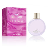 Hollister Free Wave EDP bottle closeup for everyday wear