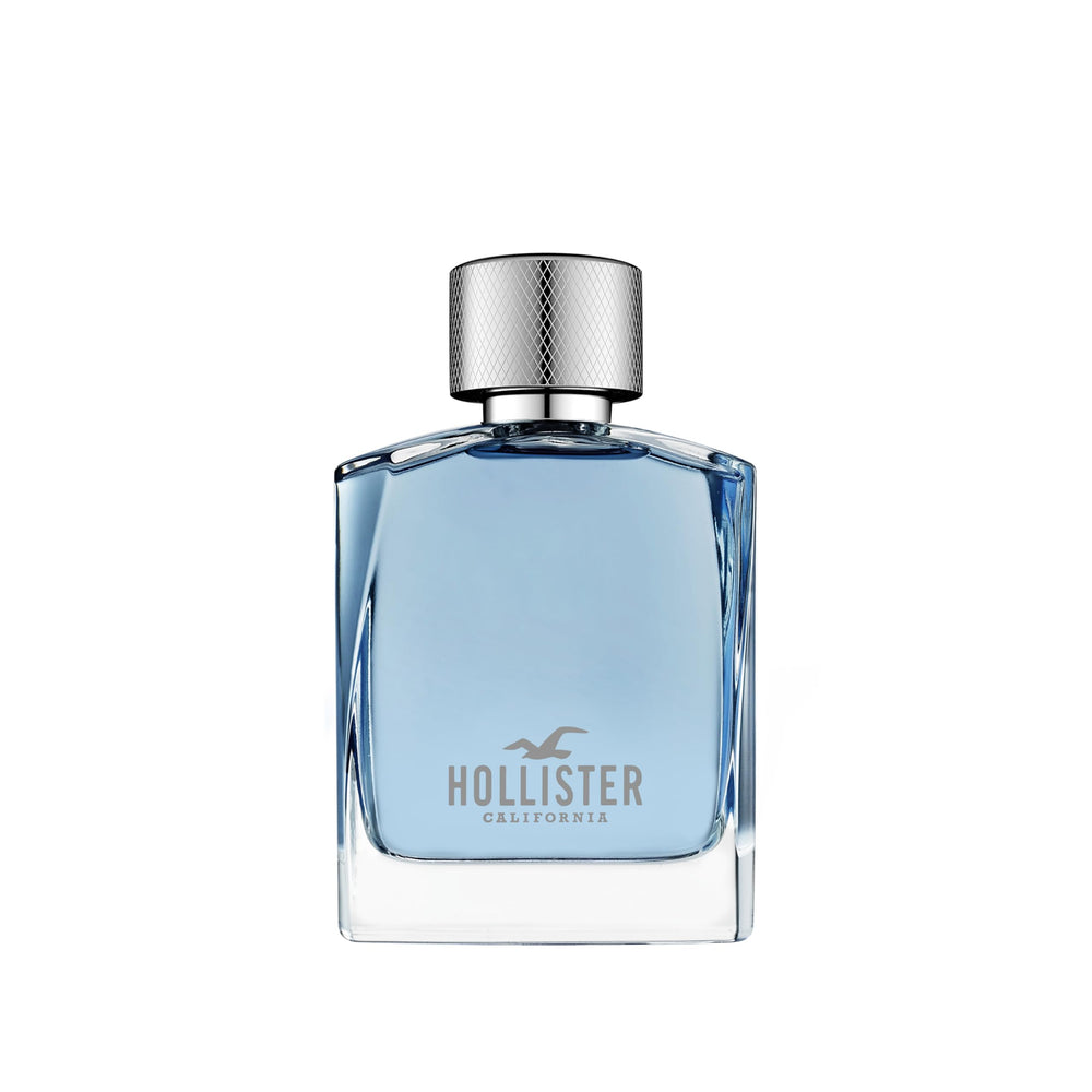 Hollister Wave Men EDT bottle front view highlighting fresh scent for daily confidence.