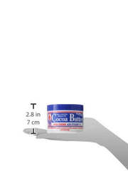 Hollywood Beauty Cocoa Butter cream being applied to dry skin for smoother feel.