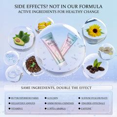 HOLYOM B Flat cream quickly absorbs with no grease for daily use.