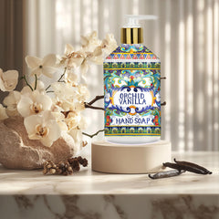 Home & Body Company Villa Flora White Jasmine bottle offers classic, sophisticated hand care