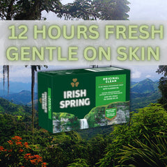 HOME IMPACT 4 oz Irish Spring bar provides long-lasting freshness and rich foam.