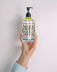 Home & Body Company Perugia Deruta Lemon Verbena bottle offers bright, refreshing aroma.