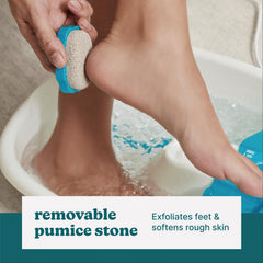 Homedics Bubble Mate Foot Spa splash-proof design keeps spills contained during use.