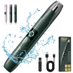 HOMETALL ear-nose-trimmer compact design for travel-friendly grooming