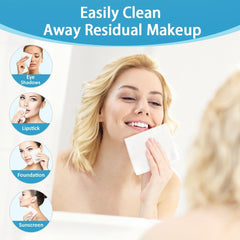 homexcel face towels two-sided texture detail enables gentle wipe and deeper cleanse