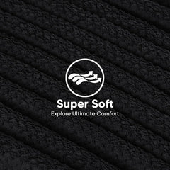 HOMEXCEL microfiber towel close-up demonstrates softness and durability for salon use.