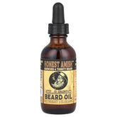 Honest Amish Classic Beard Oil bottle shows premium hydration for daily beard and skin conditioning.