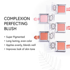Honeybee Gardens Rendezvous texture closeup highlights blendable formula for seamless wear