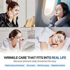 Honeydew Labs wrinkle patch overnight usage on skin for overnight hydration