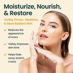 Honeyskin Bio Pure Skincare Oil belly application for pregnancy skin care.