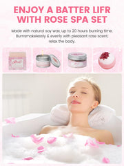 honiitaa rose conditioner bottle cushions hair softness and manageability