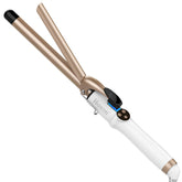 Hoson 3/4-inch curling iron front view for fast salon-style curls.