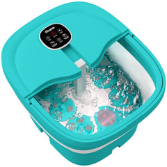 HOSPAN collapsible foot spa folded state for compact storage and quick setup.