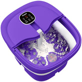 HOSPAN collapsible foot spa folded-storage under table for compact convenience.