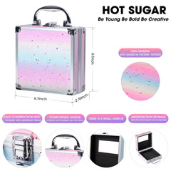 Hot Sugar eyeshadow-palette featuring vibrant hues for playful looks