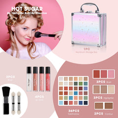 Hot Sugar lip-gloss-set with kid-friendly colors for everyday fun