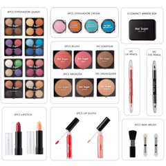 Hot Sugar lipsticks and lip pencils provide versatile color options for day and night wear.