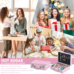 Hot Sugar brush set supports easy blending and precise applications