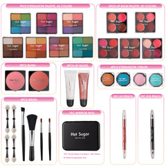 Hot Sugar lip balm and gloss provide smooth color and hydrating shine