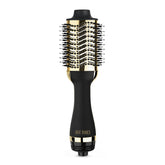 HOT TOOLS 24K Gold Charcoal One-Step Volume Brush for quick root lift