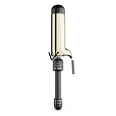 Hot Tools 24K Gold Extended Barrel curling iron in use for smooth, long-lasting waves.