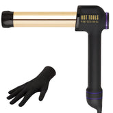 Hot Tools Pro Artist 24K Gold Curlbar barrel for defined curls with even heat