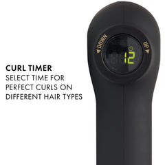 Hot Tools Pro Artist 24K Gold Curlbar soft touch handle for comfortable styling