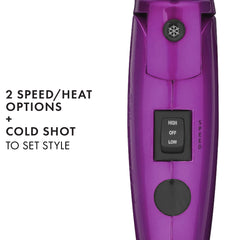 HOT TOOLS Pro Artist dual voltage ensures worldwide usage flexibility.