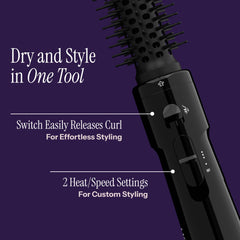 Hot Tools Pro Artist hot air brush cool tip for added styling protection