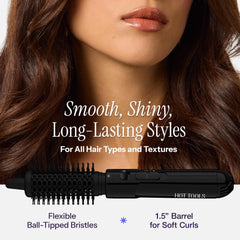 HOT TOOLS Pro Artist curl-release feature enables easy reshaping with reduced tangling