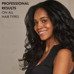 Hot Tools Pro Artist Nano Ceramic Curling Iron temperature dial up to 450F enables versatile styling