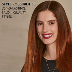 Close-up of Hot Tools Pro Artist Nano Ceramic Flat Iron plates highlighting even heat
