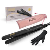 HOT TOOLS Pro Signature 1in plates close-up for smooth, frizz-free styling.