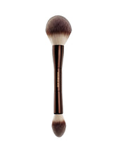 Hourglass Veil Powder brush, double-ended design for precise all-over powder application.