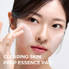 House of Hur Clearing Skin Pad pads closeup with soft texture for daily micro-exfoliation